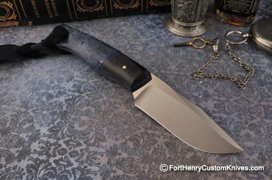 Joshua Gallardo Knives - Custom Pocket Buddy - Maple Burl - Image 5