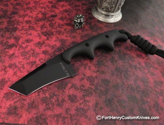 Alan Folts - Custom Tanto Minimalist - Black Out
