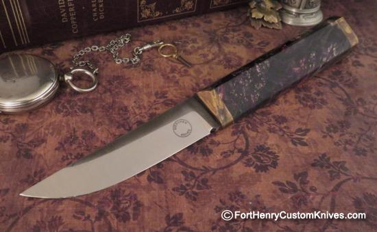 Georgi Menchev - Custom Puukko - RWL34 / Maple Burl