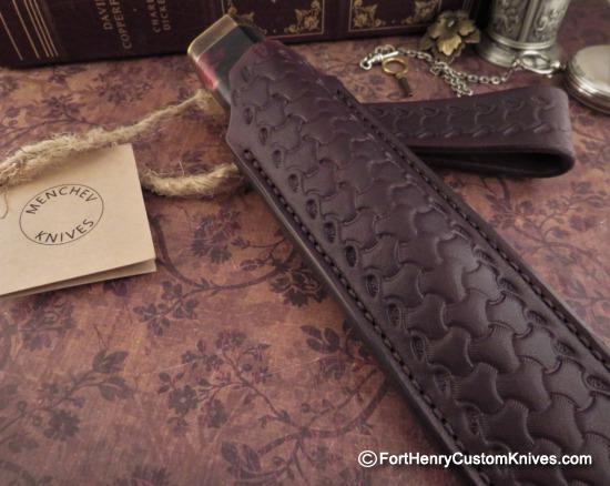 Georgi Menchev - Custom Puukko - RWL34 / Maple Burl - Image 6