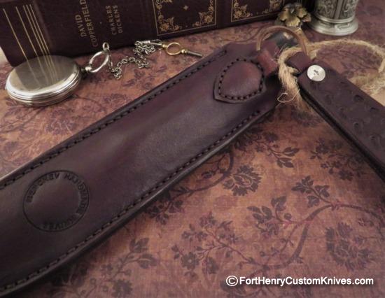 Georgi Menchev - Custom Puukko - RWL34 / Maple Burl - Image 7