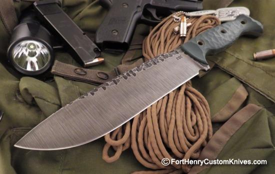 Ken Vehikite / Black Roc Knives - Rare XL Custom Kroc Variant