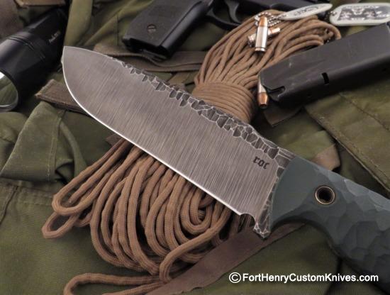 Ken Vehikite / Black Roc Knives - Rare XL Custom Kroc Variant - Image 2