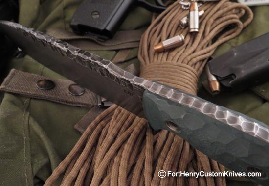 Ken Vehikite / Black Roc Knives - Rare XL Custom Kroc Variant - Image 3