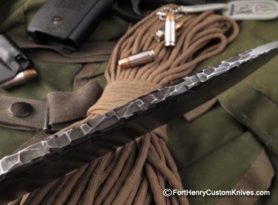 Ken Vehikite / Black Roc Knives - Rare XL Custom Kroc Variant - Image 4