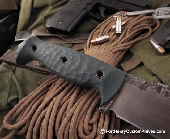 Ken Vehikite / Black Roc Knives - Rare XL Custom Kroc Variant - Image 5