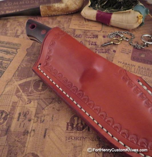 Joshua Gallardo Knives - Custom Rhino - Ironwood - Image 7