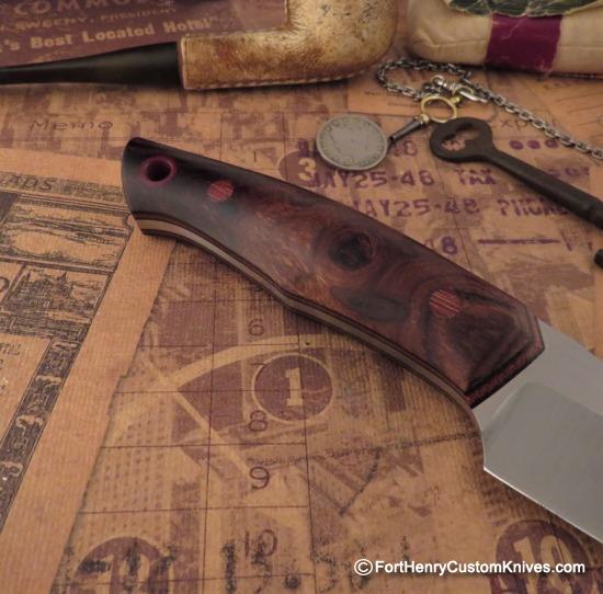 Joshua Gallardo Knives - Custom Rhino - Ironwood - Image 4