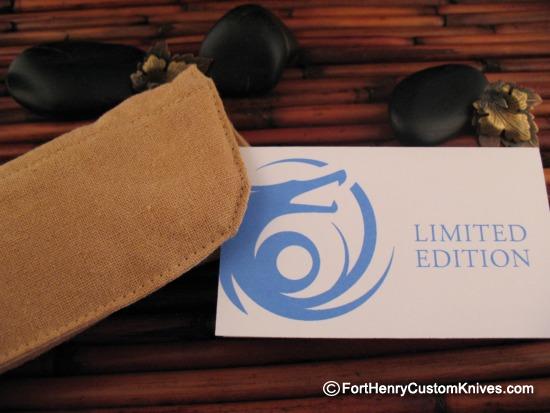 Dew Hara - Custom KAO - Money Clip Flipper - Damascus - Image 7