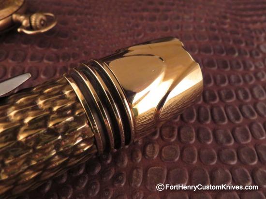 Focus Works EDC - Eryx F1 Flashlight - Polished Brass - Image 4