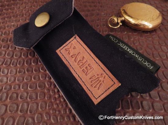 Focus Works EDC - Eryx F1 Flashlight - Polished Brass - Image 9