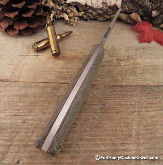 Bob Dozier - Custom Wilderness - (Shop Variant) - Green Micarta - Image 4