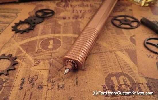 Darriel Caston - D Rocket Bolt Action Pen V2 - Solid Copper - Two Sizes - Image 5