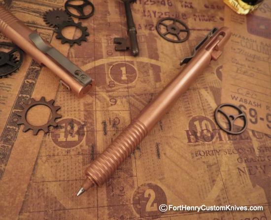 Darriel Caston - D Rocket Bolt Action Pen V2 - Solid Copper - Two Sizes - Image 6