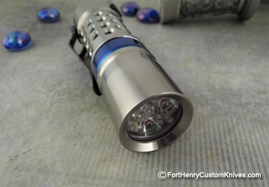 Barrel Flashlight - Custom M2JN Gen 3- Machine Finished Ti - #3/100 - Image 6