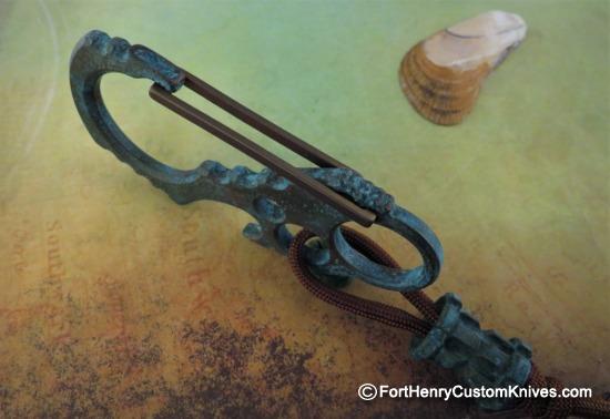 Koch Tools - Copper Klasp Carabiner - Copper Bead - Image 6