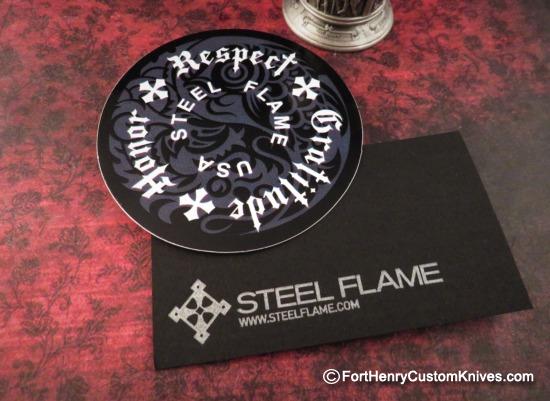 Steel Flame - Rare Darkness - Wallet Chain Connector - Image 4