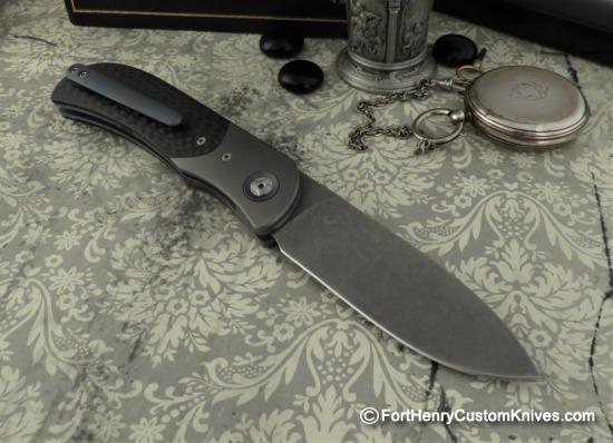 Trevor Burger - LEXK Plus Front Flipper - Ti/Carbon Fiber - Image 2