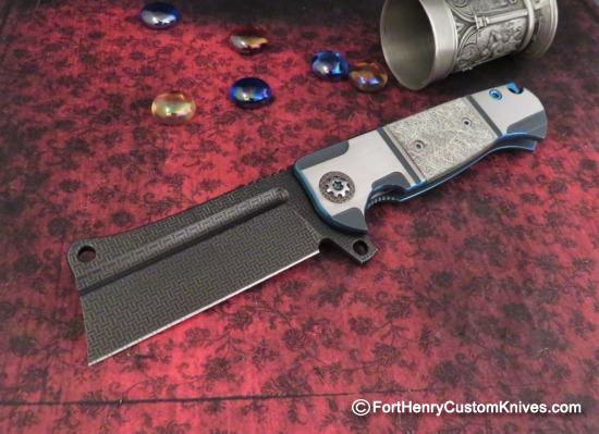 Andre de Villiers - Presentation Mini Cleaver - Holographic CF - S35VN
