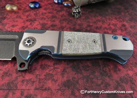 Andre de Villiers - Presentation Mini Cleaver - Holographic CF - S35VN - Image 4
