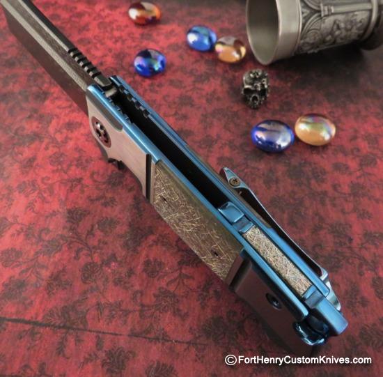 Andre de Villiers - Presentation Mini Cleaver - Holographic CF - S35VN - Image 6