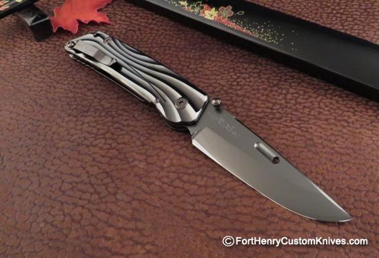 Rockstead Knives - NEW Configuration - HIGO II - Titanium DLC (Shiny) - Image 6