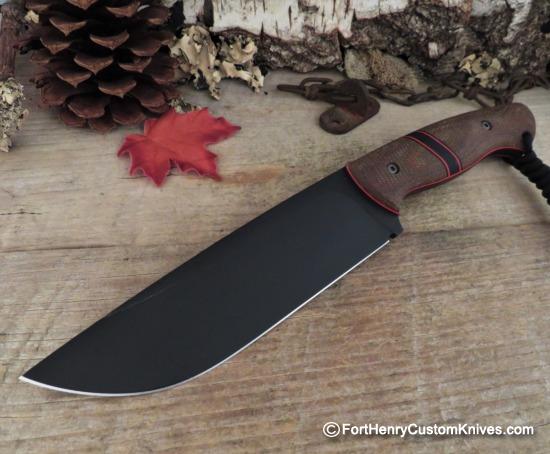 Tomasz Dziubinski - Custom XL Widow - Camp Knife