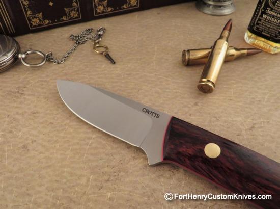 Dan Crotts - Custom Drop Point - Cocobolo - Elmax - Image 2