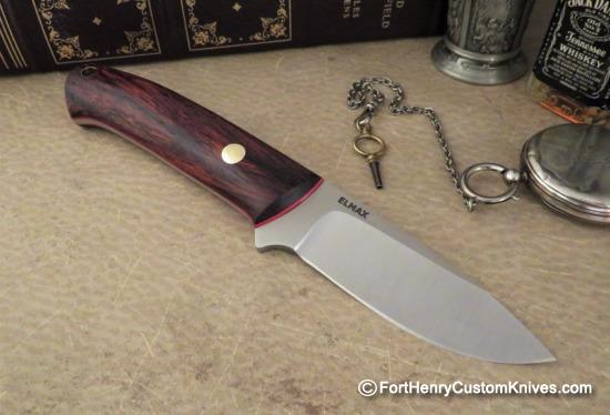 Dan Crotts - Custom Drop Point - Cocobolo - Elmax - Image 5