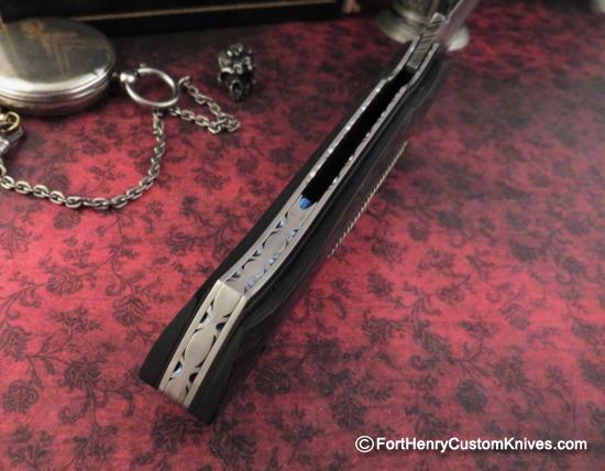 Corrie Schoeman - Folding Dagger Flipper - San Mai - Image 5