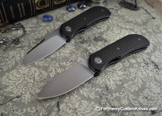Trevor Burger - EXK Plus Front Flipper - Carbon Fiber - Blade Choice