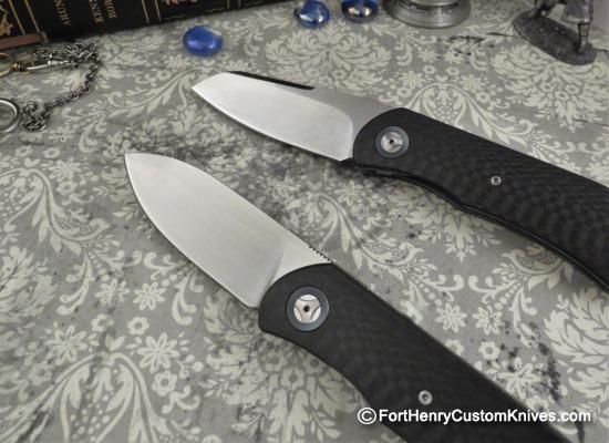 Trevor Burger - EXK Plus Front Flipper - Carbon Fiber - Blade Choice - Image 2