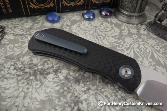 Trevor Burger - EXK Plus Front Flipper - Carbon Fiber - Blade Choice - Image 7