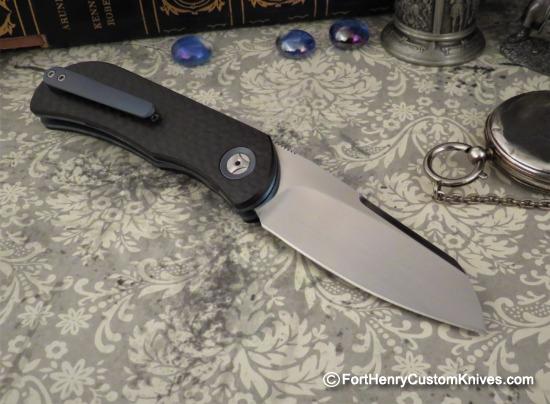 Trevor Burger - EXK Plus Front Flipper - Carbon Fiber - Blade Choice - Image 8
