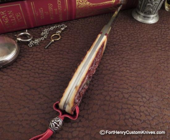 WD Pease Drop POint Hunter tapered tang