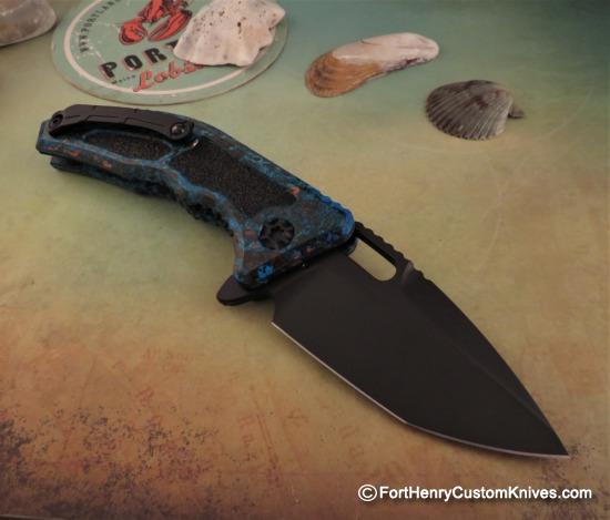 Heretic Knives - New Medusa Flipper & Mechforce Flashlight Set - Chemtina Finish - Image 6