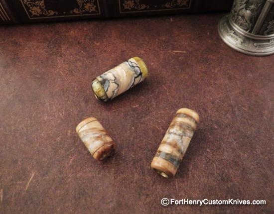 Fine Turnage Productions - Wooly Mammoth Molar Lanyard Bead - Choice