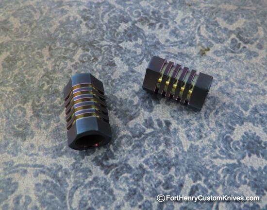 Ti_Gear_Design - Titanium "Radiator" Tri Lobe Bead - Choice - Image 5