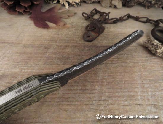 COBBLE Blade - Harpoon Camp Knife - CPM M4 - GITD - Benefit for Ukraine - Image 6