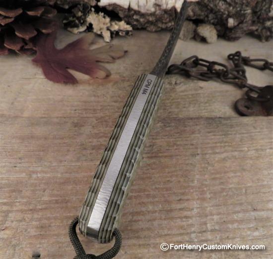 COBBLE Blade - Harpoon Camp Knife - CPM M4 - GITD - Benefit for Ukraine - Image 4