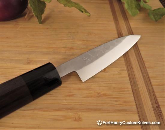 Hiragatake - Hand Forged Petty - SLD San Mai Steel - Image 5