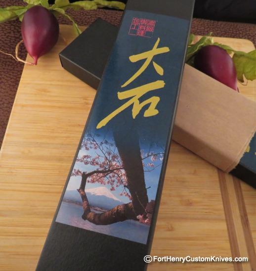 Hiragatake - Hand Forged Petty - SLD San Mai Steel - Image 7