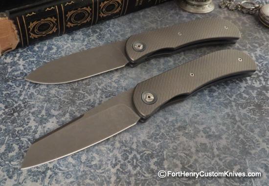 Trevor Burger - LEXK Plus Front Flipper - Full Ti - Blade Choice