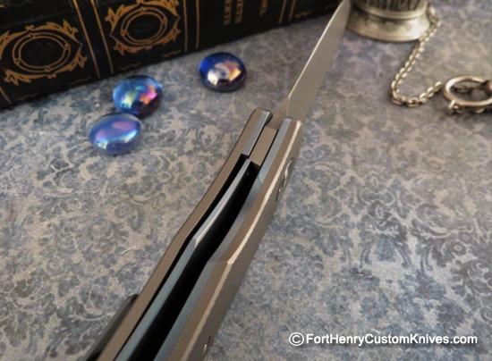 Trevor Burger - LEXK Plus Front Flipper - Full Ti - Blade Choice - Image 5