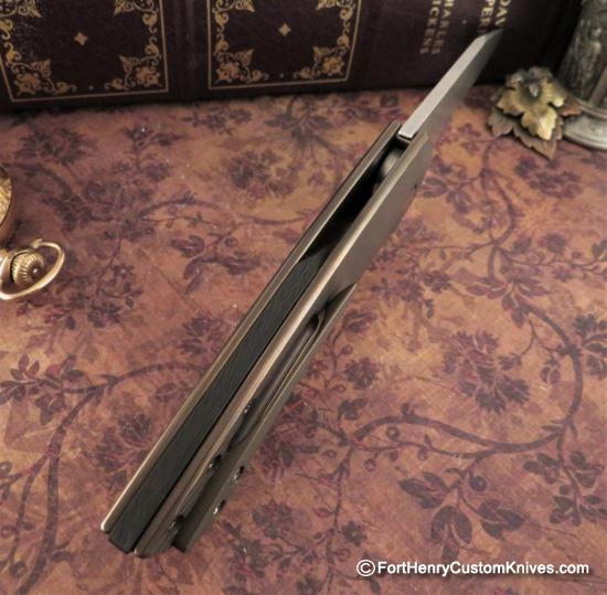 Bartosz Herman - Custom Vespertillio - M390 - Gold Strike Carbon Fiber - Image 4