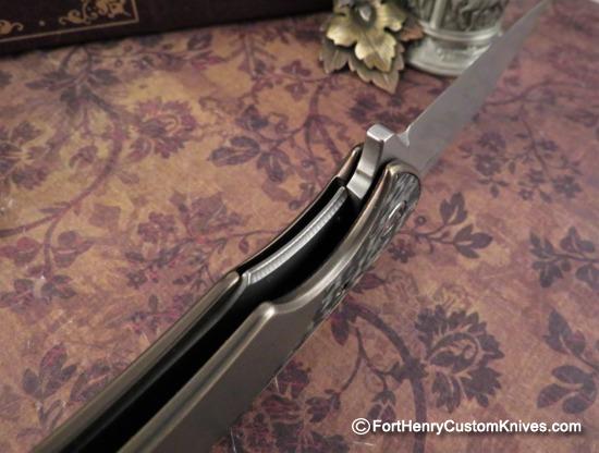 Bartosz Herman - Custom Vespertillio - M390 - Gold Strike Carbon Fiber - Image 5