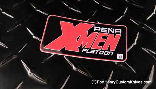 Enrique Pena - X-Men PVC Velcro Patches and Vinyl Sticker ~ Limited Edition set - Image 2