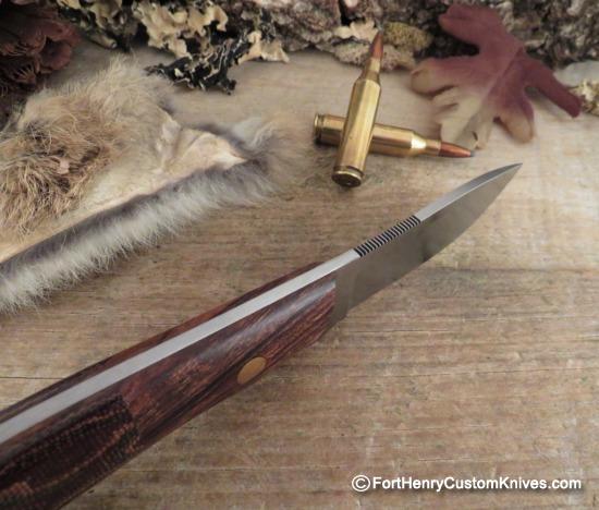 Bob Dozier - General Purpose Ironwood/Snakeskin Micarta - Image 3