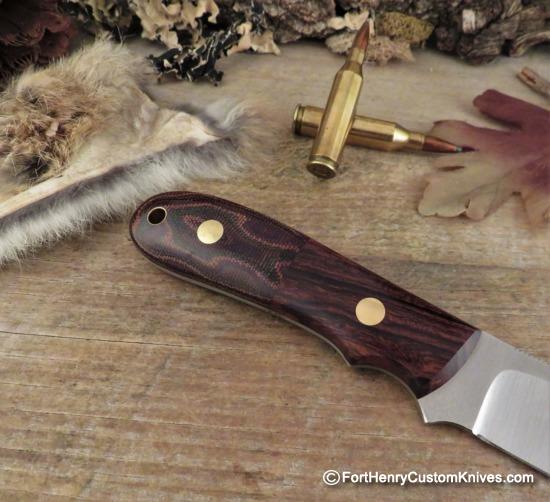 Bob Dozier - General Purpose Ironwood/Snakeskin Micarta - Image 4