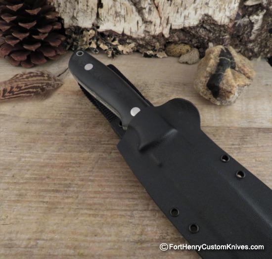 Bob Dozier - Custom Wilderness - Black Micarta - Image 6